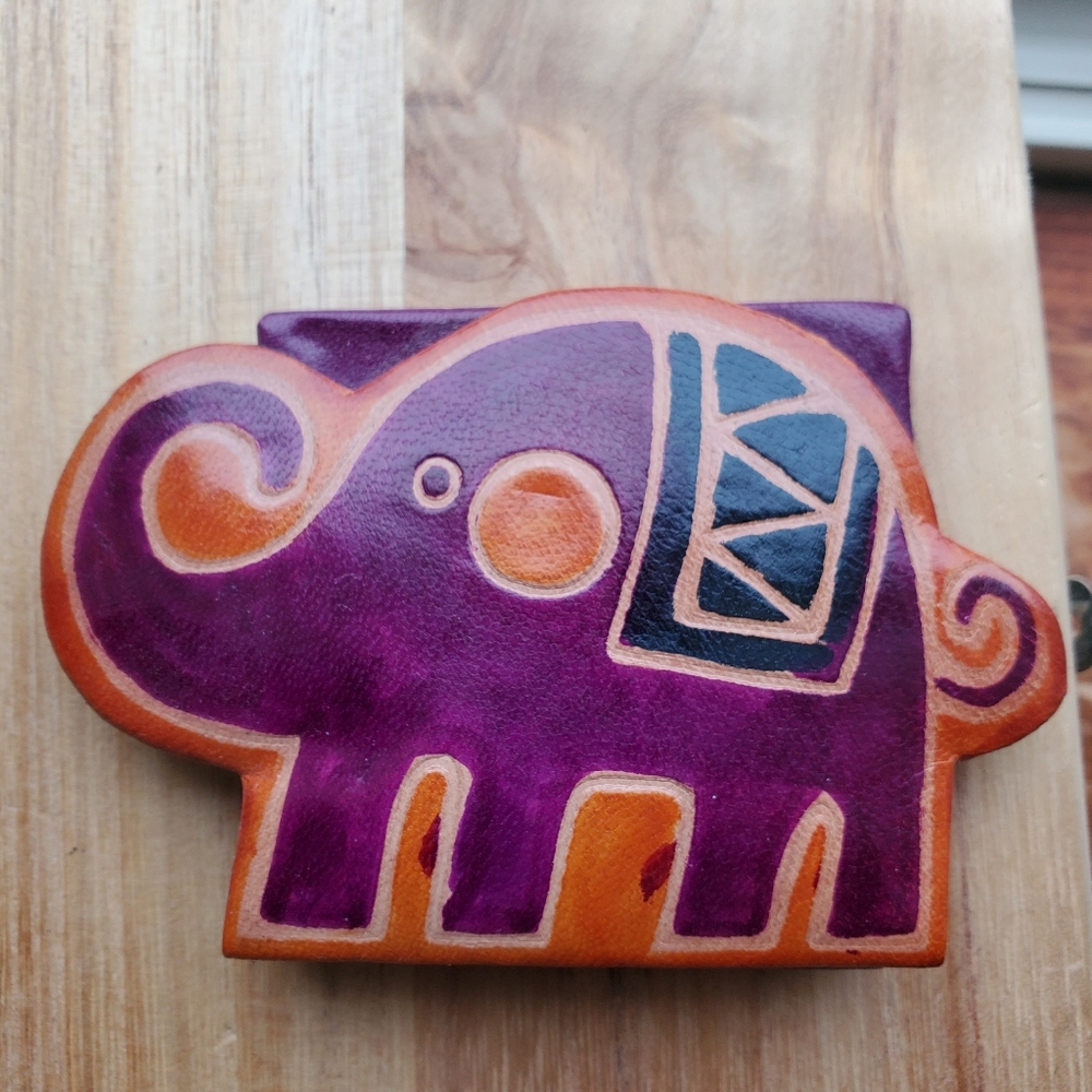 Colorful Tiny Elephant Coin Purse